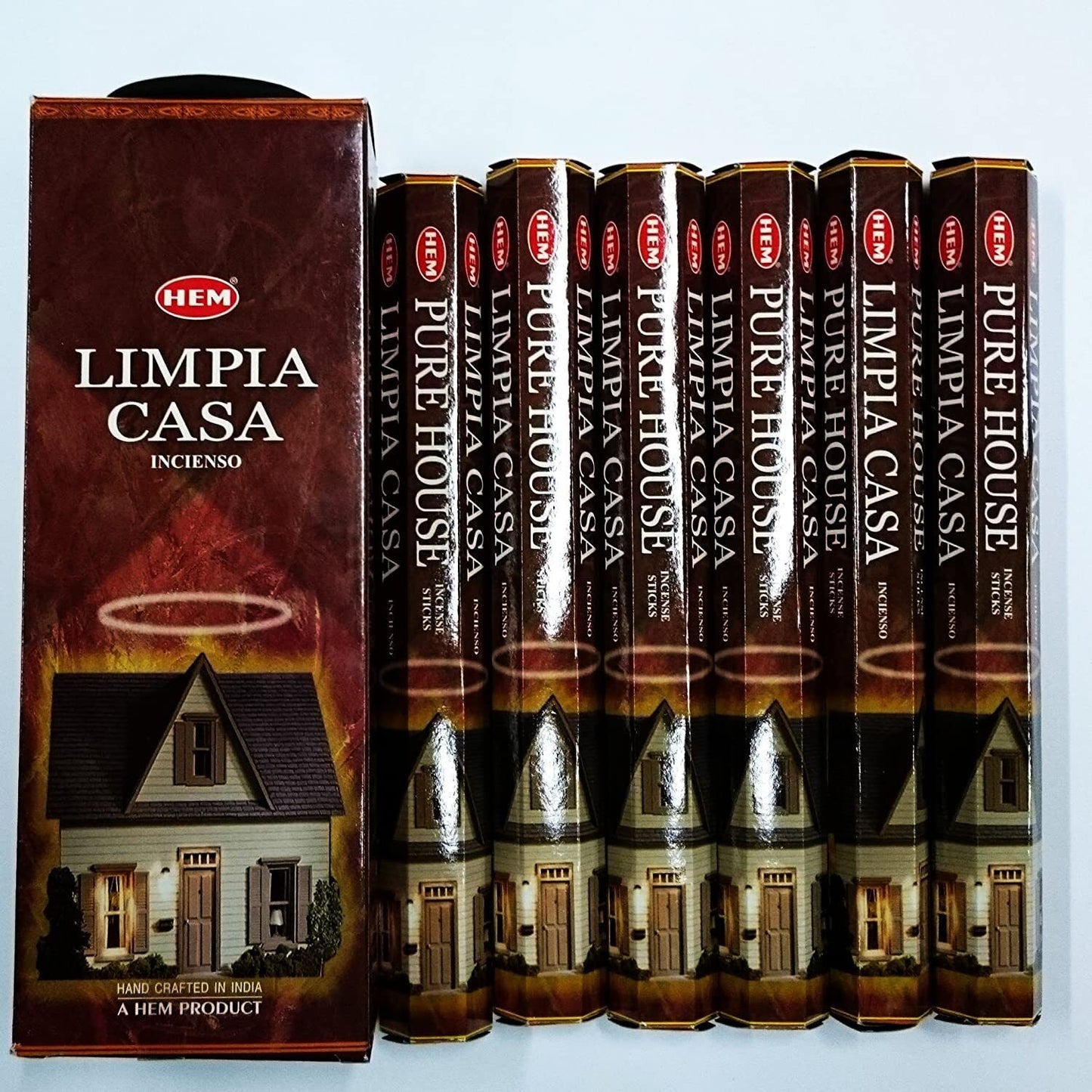 Pure House Incense Box of 6/ Limpia Casa Incienso Caja de 6