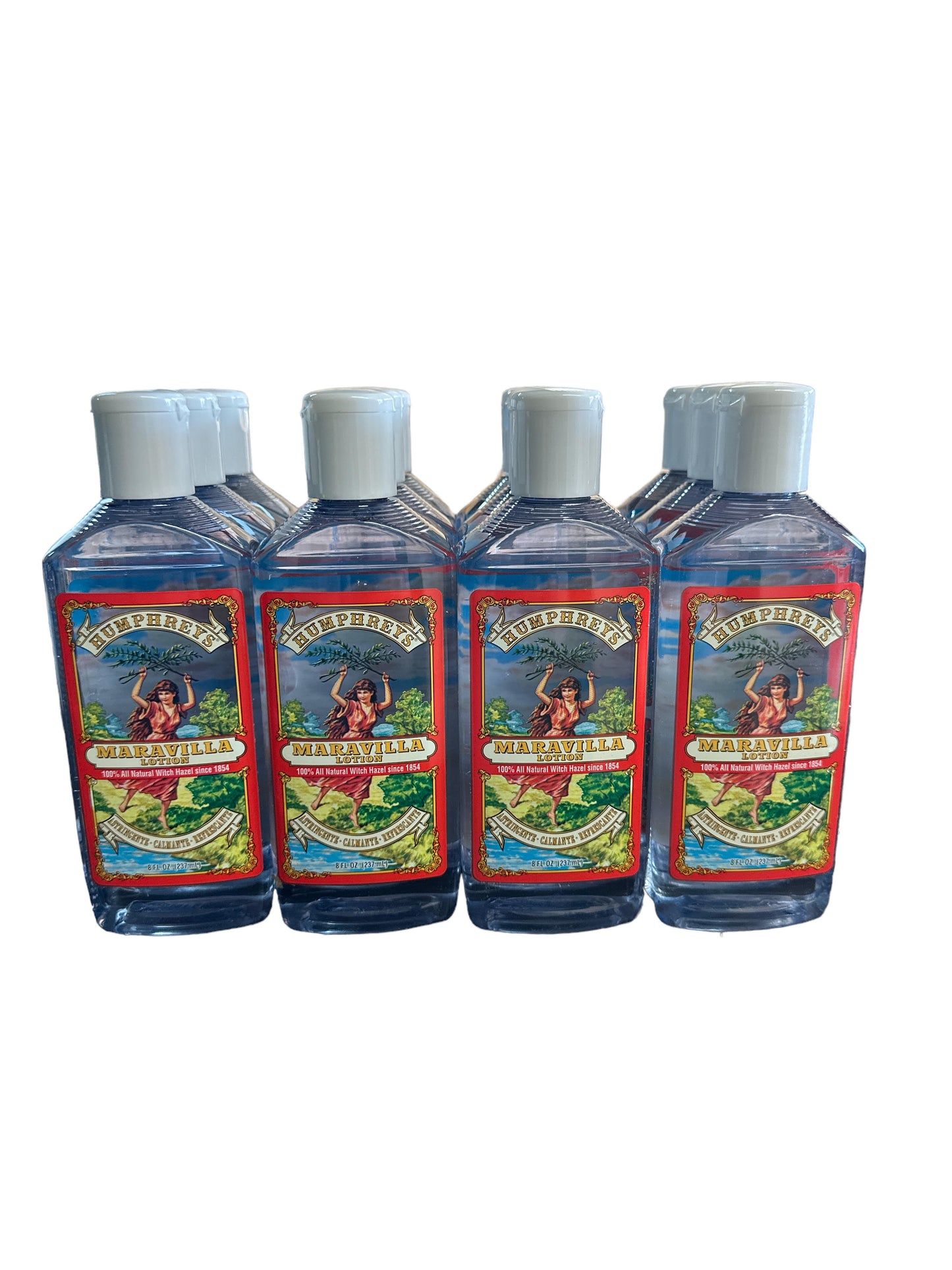 Humphreys Maravilla Lotion 8 oz (1 Dozen)/ Locion Maravilla 8 oz (1 dozena)